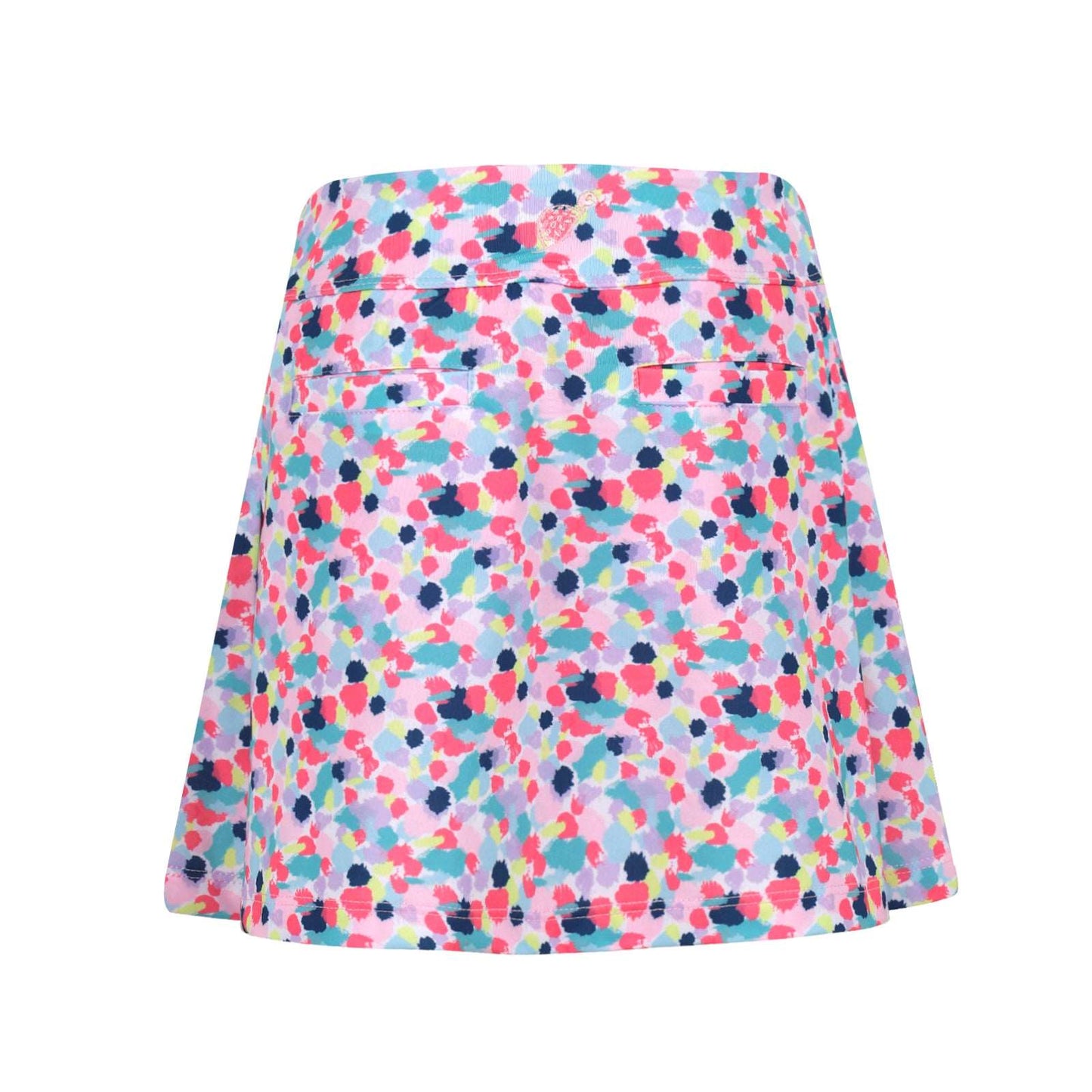 Girls Steffi Layered Hem Skort  -Stroke of Genius Multi