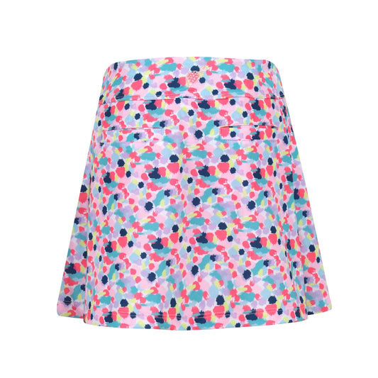 Girls Steffi Layered Hem Skort  -Stroke of Genius Multi