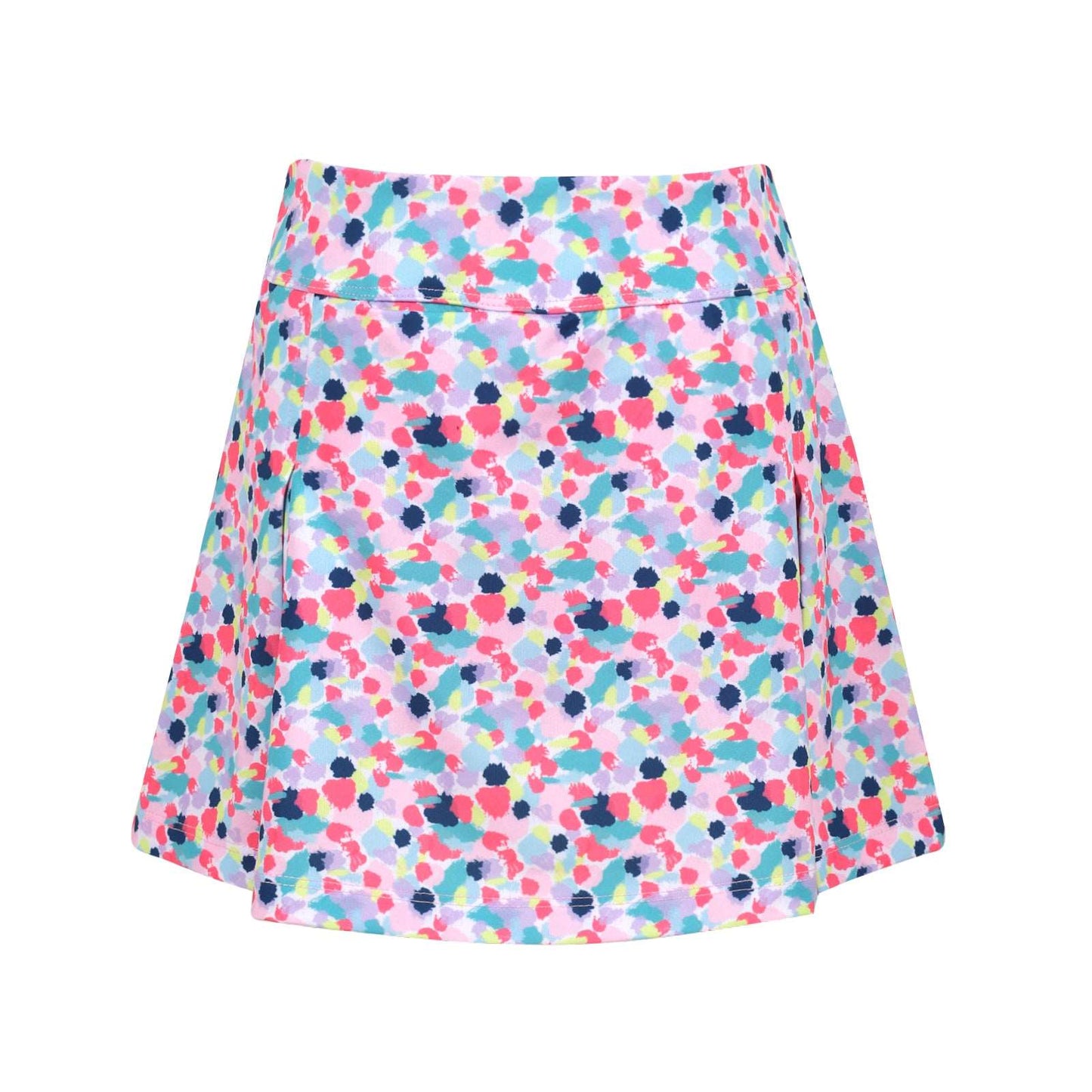 Girls Steffi Layered Hem Skort  -Stroke of Genius Multi