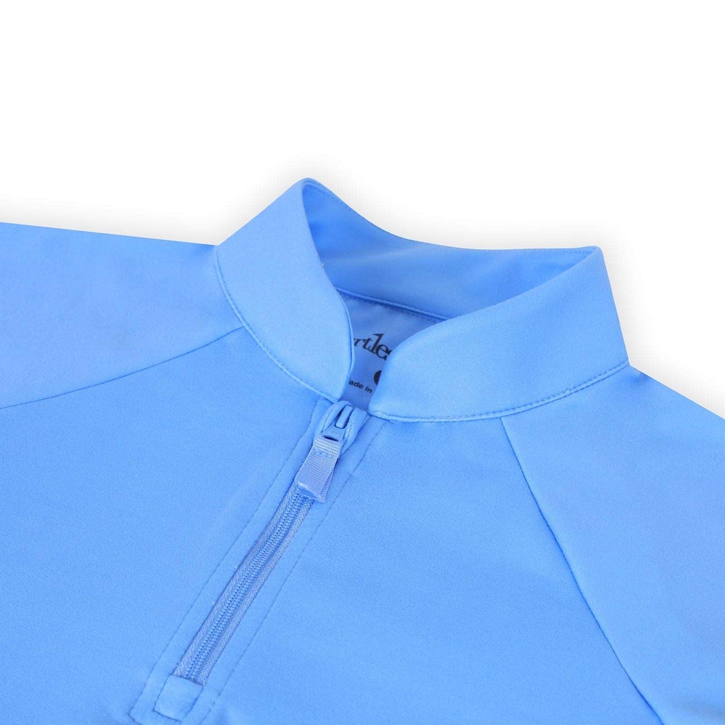 Girls Rowan 1/4 Zip Golf & Tennis Pullover  -Glacial Blue