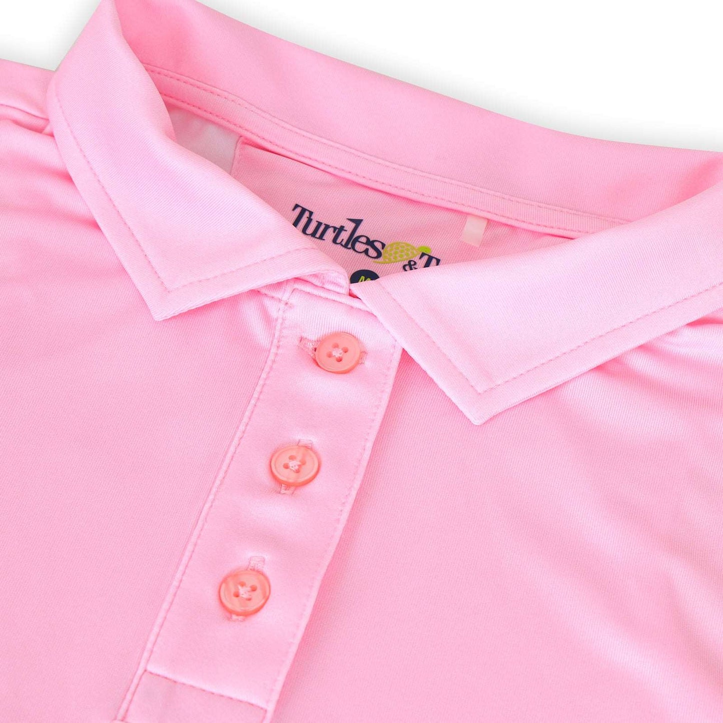 Girls Rylee Golf & Tennis Sleeveless Polo -Blush