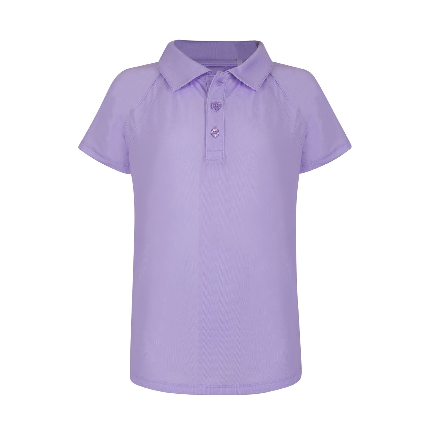 Girls Reagan Golf & Tennis Cap Sleeve Polo-Lavender