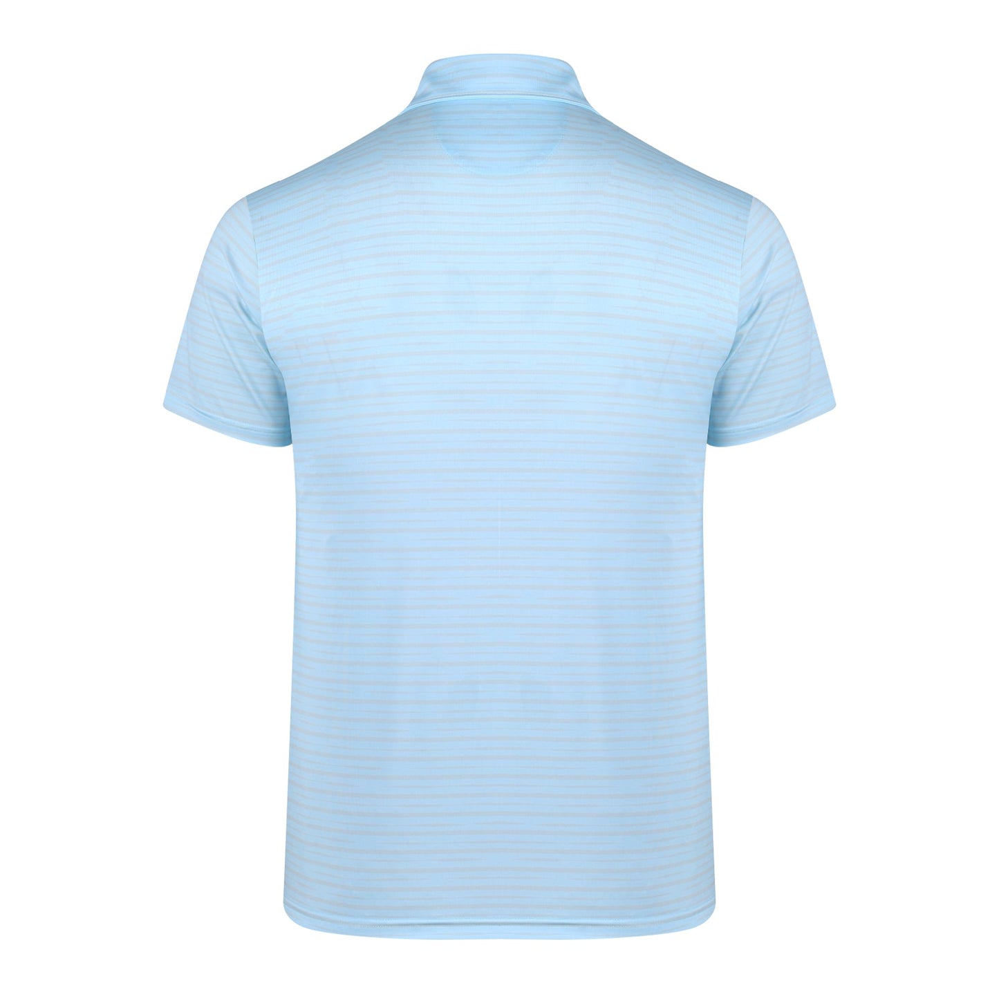 Men's Walker  Performance Polo -Sonoma Stripe Glacial Blue