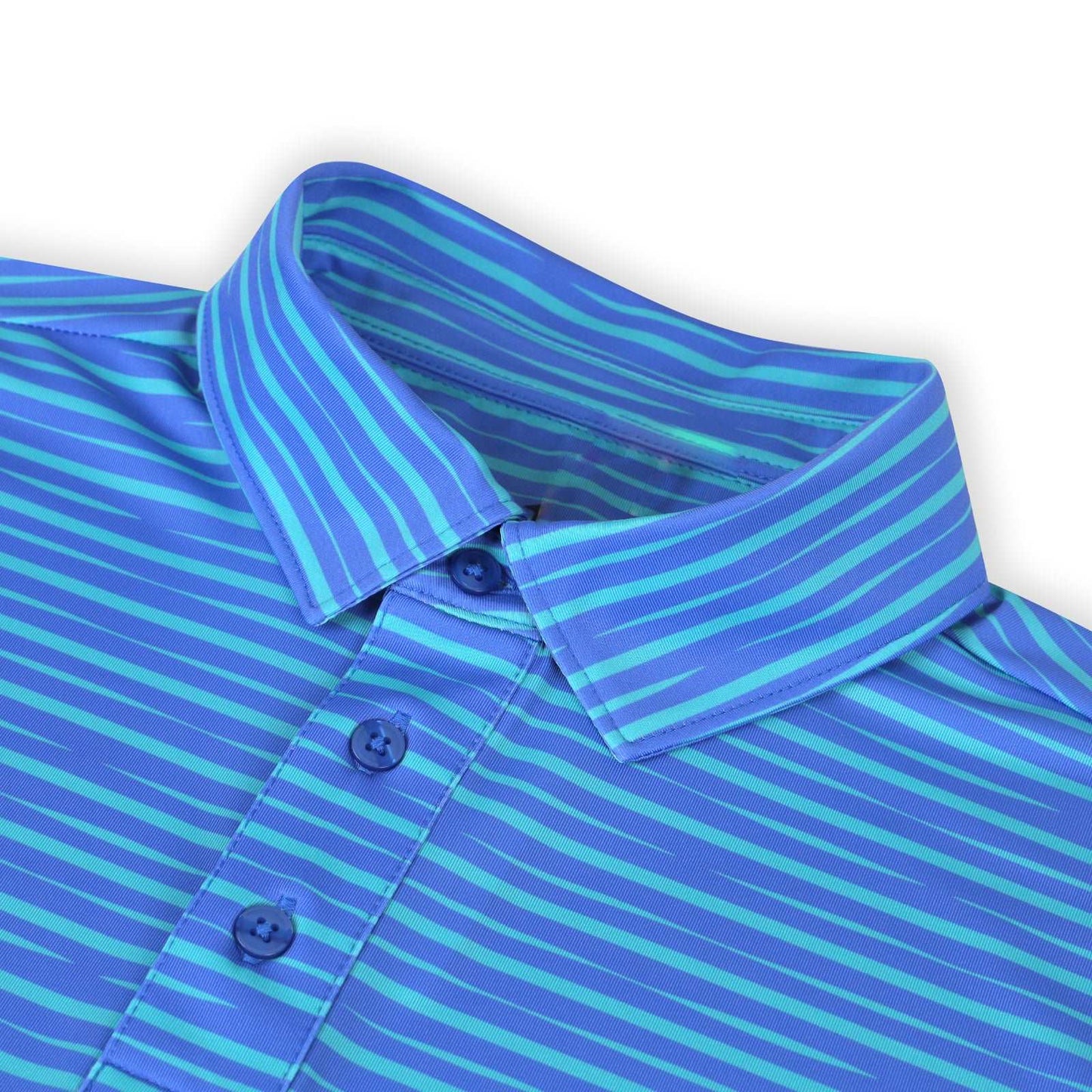 Men's Walker  Performance Polo -Oasis Blue