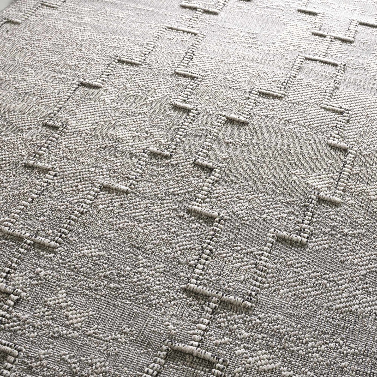 Butch Taupe Textured Performance Rug - Clearance