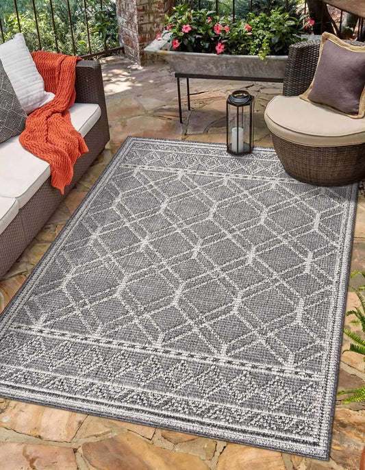 Diah Black & Bone Area Rug - Clearance