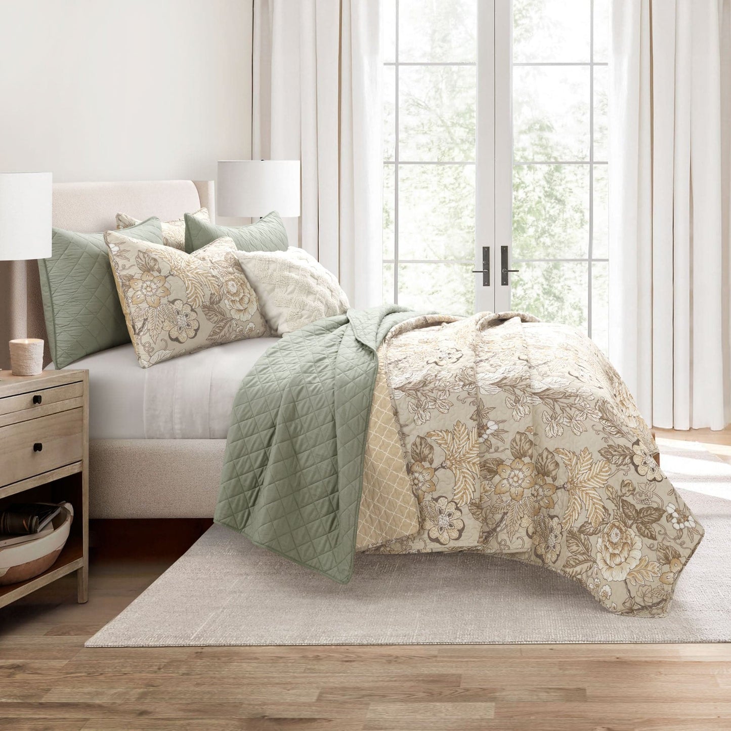 Sydney 3 Piece Quilt Set