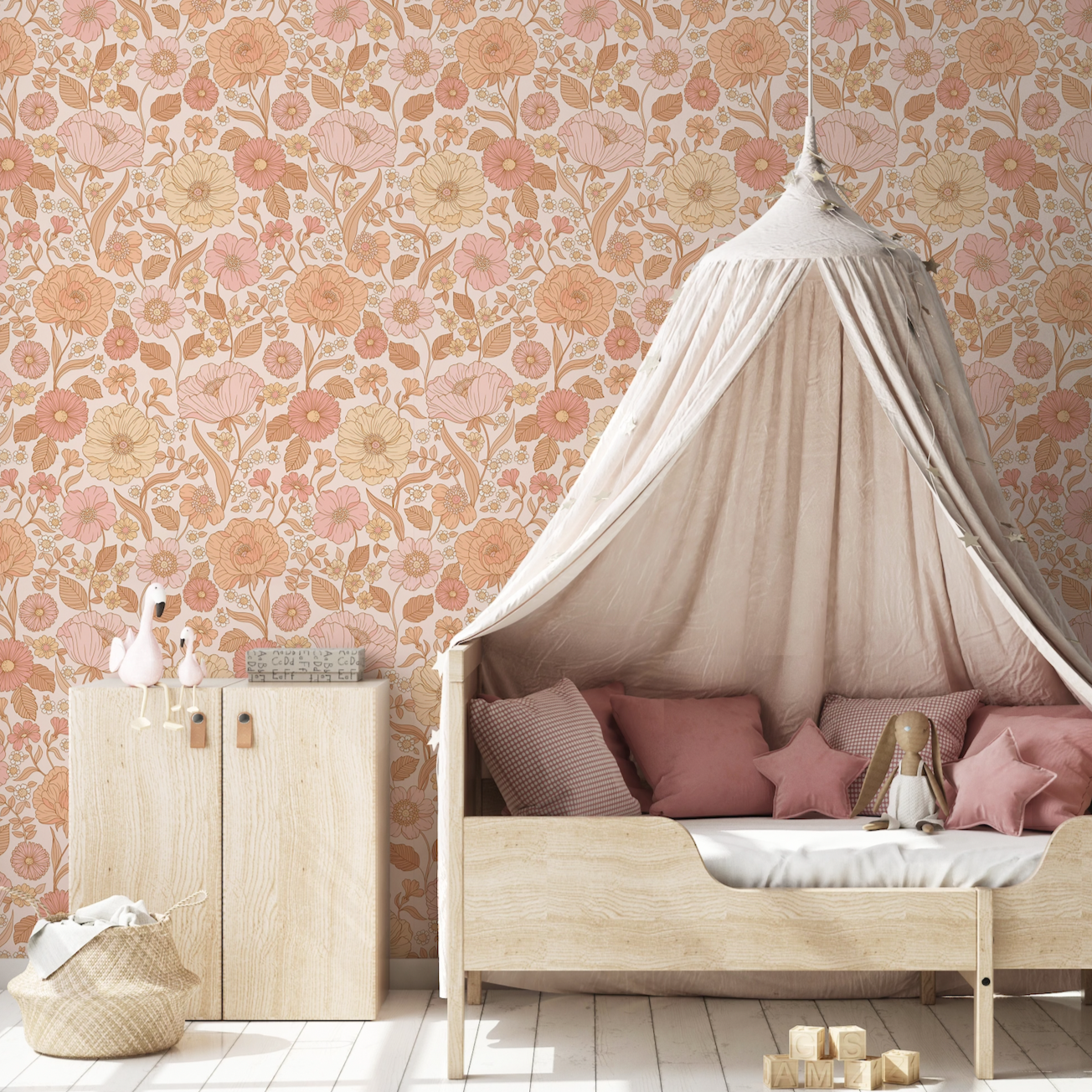 Betsy Wallpaper by Lovely People Studio