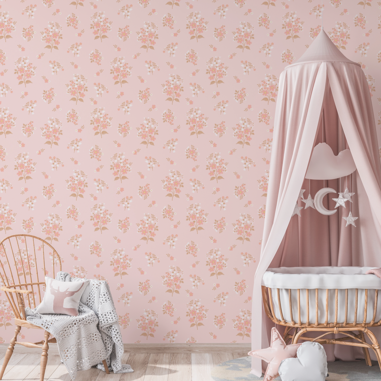 Maisie Wallpaper by Lovely People Studio