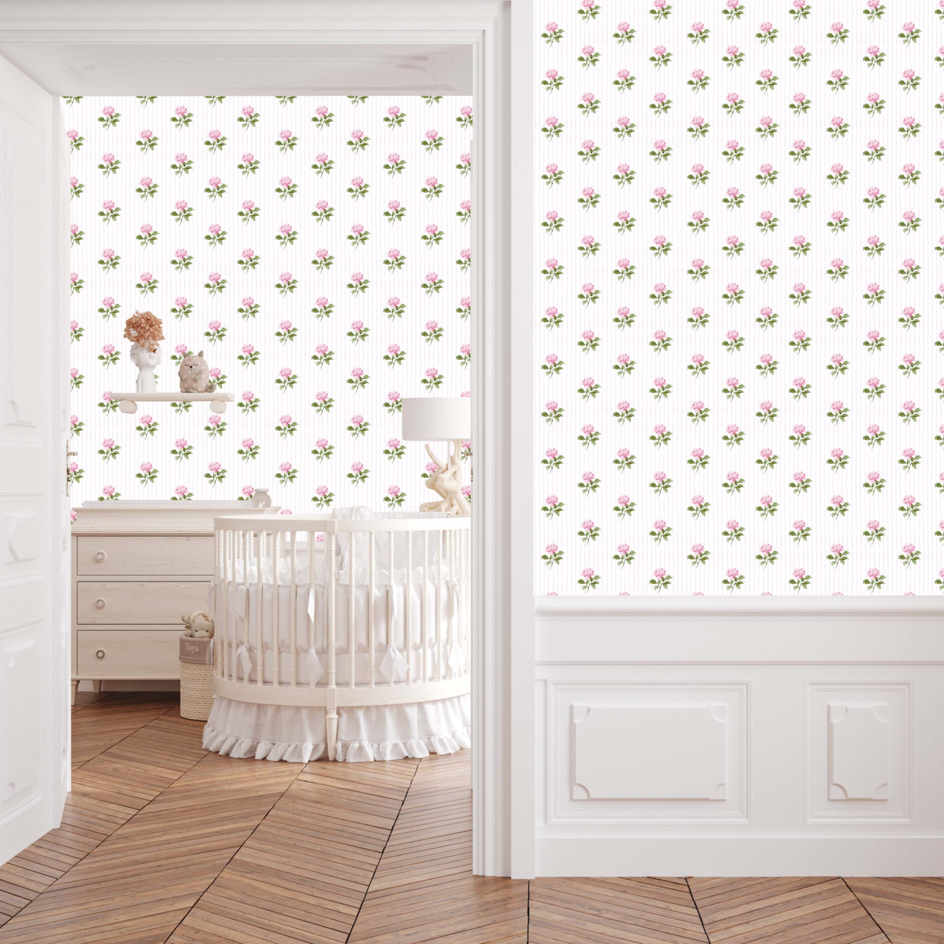 Doris Wallpaper by Sarah Gross Design