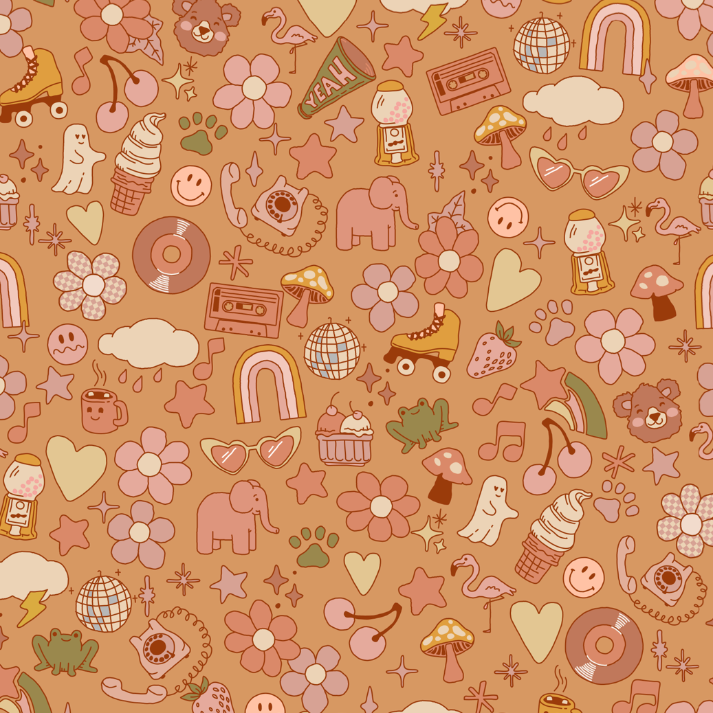 Lollie Wallpaper by Thread Mama