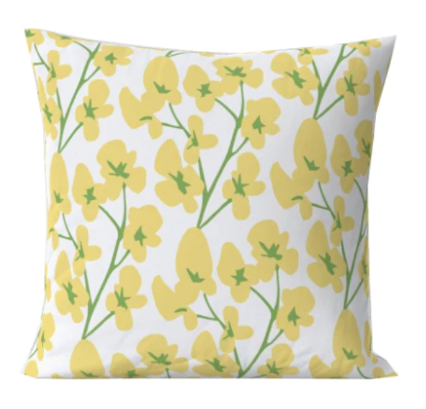 Greenville Floral Outdoor in Daffodil - Wheaton Whaley Home Exclusive