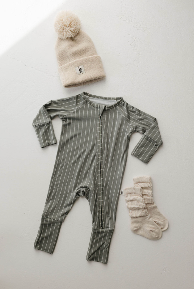 Bamboo Zip Pajamas | French Lux