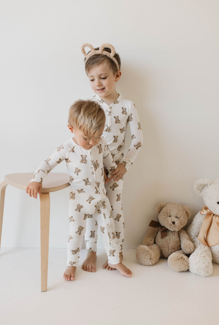 Kendy x FF Bears | 🧸 Two Piece Bamboo Pajamas