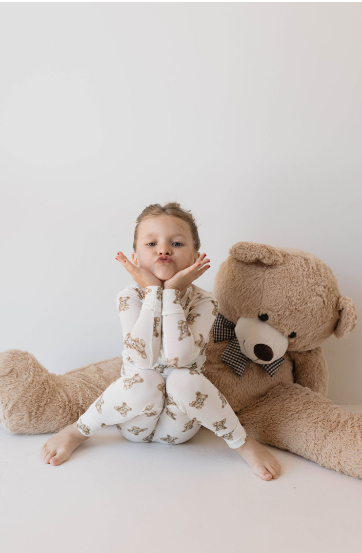 Kendy x FF Bears | 🧸 Two Piece Bamboo Pajamas