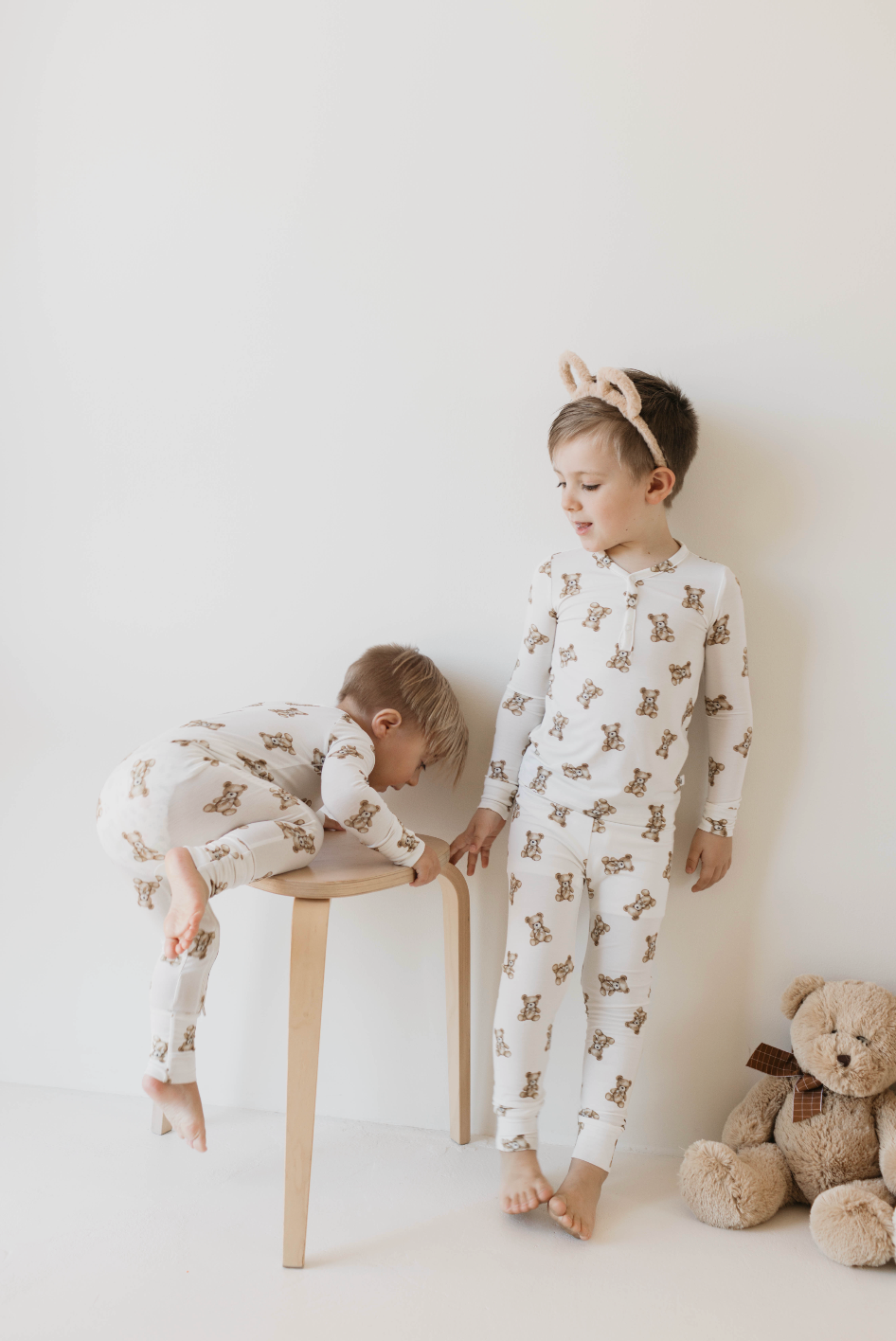 Kendy x FF Bears | 🧸 Two Piece Bamboo Pajamas