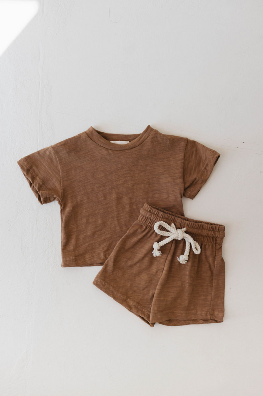 FF Basic Short Set | Brown