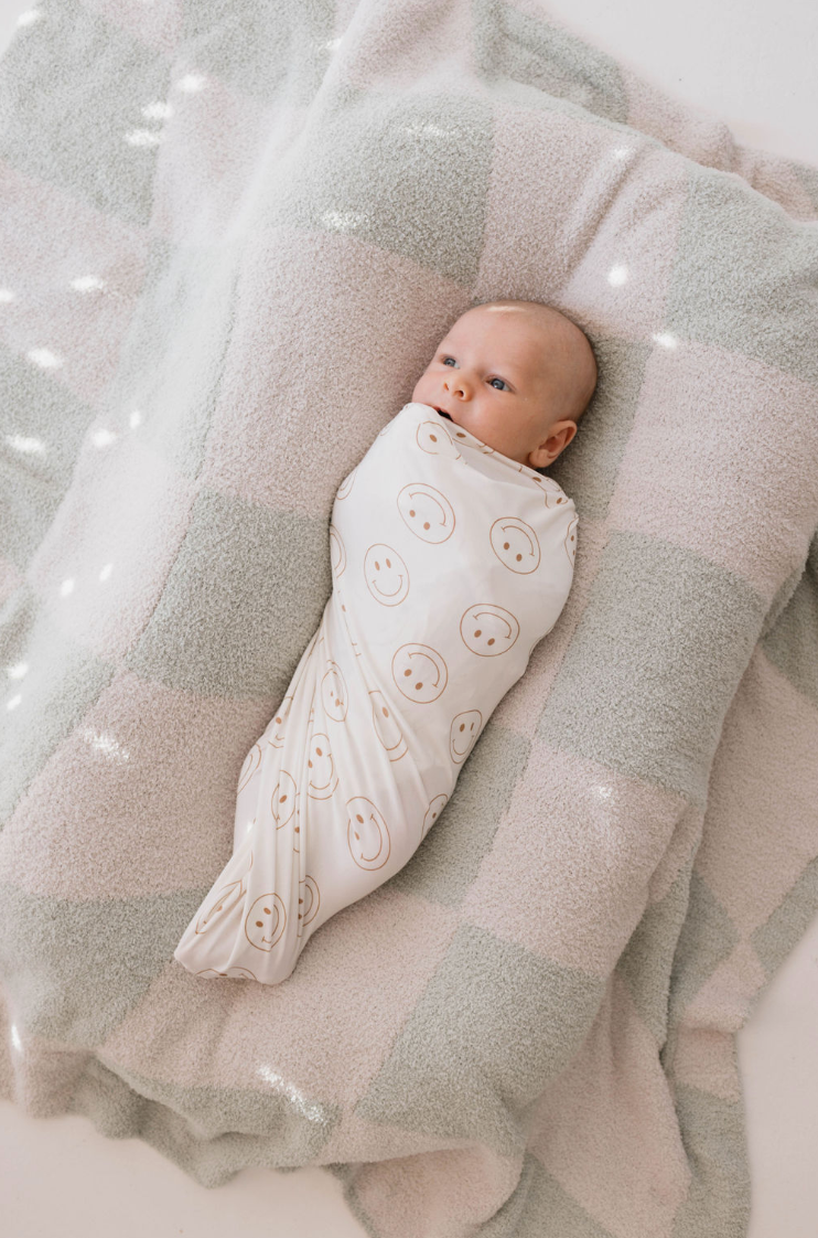 Bamboo Infant Swaddle | Just Smile