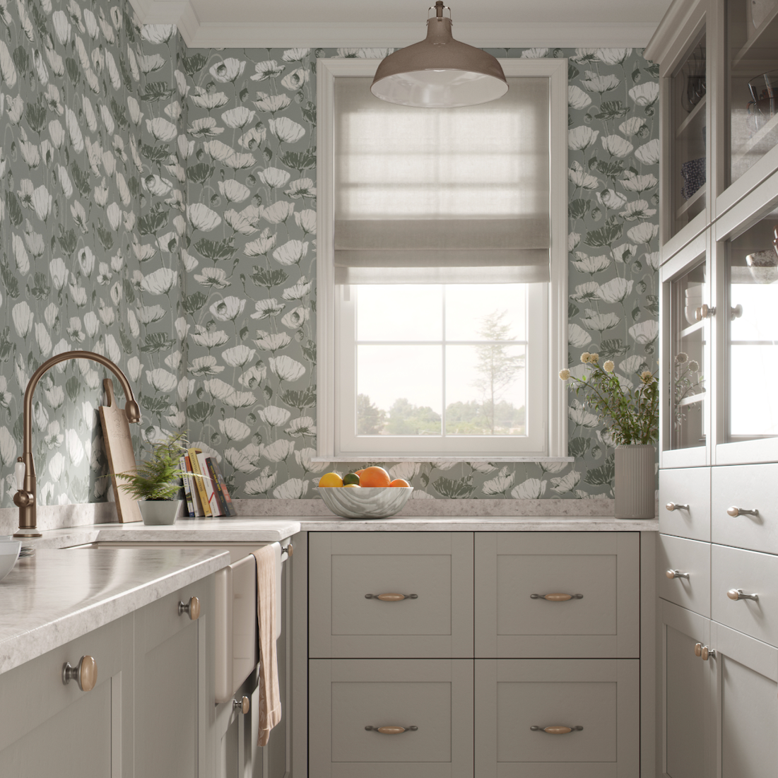 Aurora Wallpaper by Melissa Johnson Design