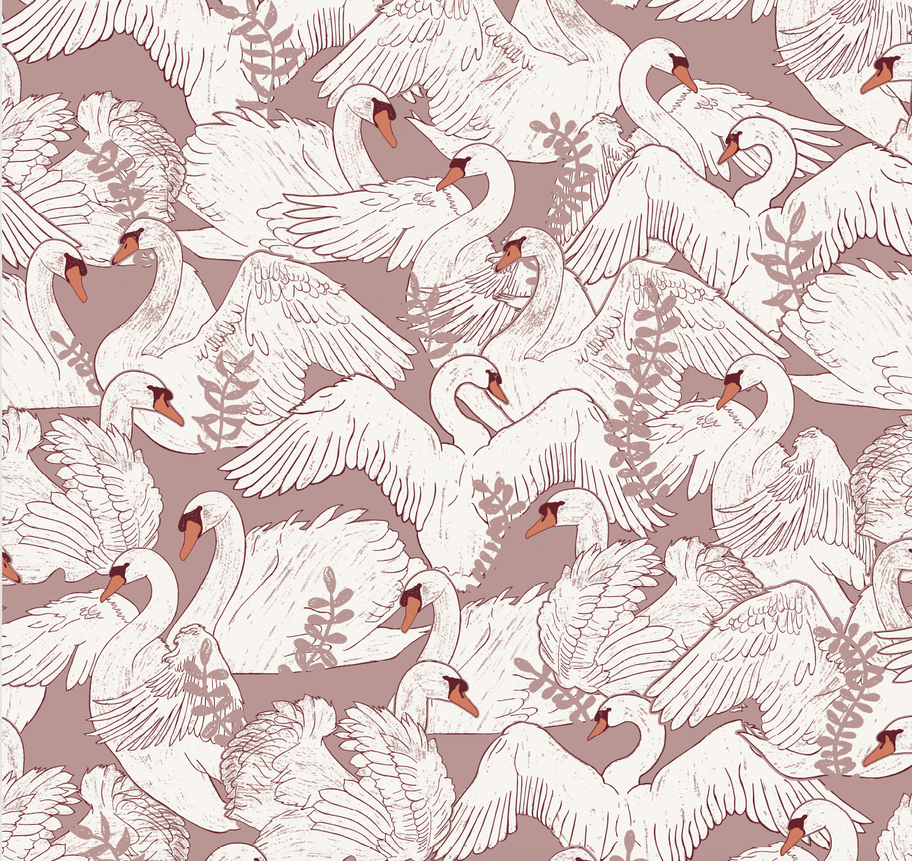 Gia Wallpaper by Brittany Polatis Design