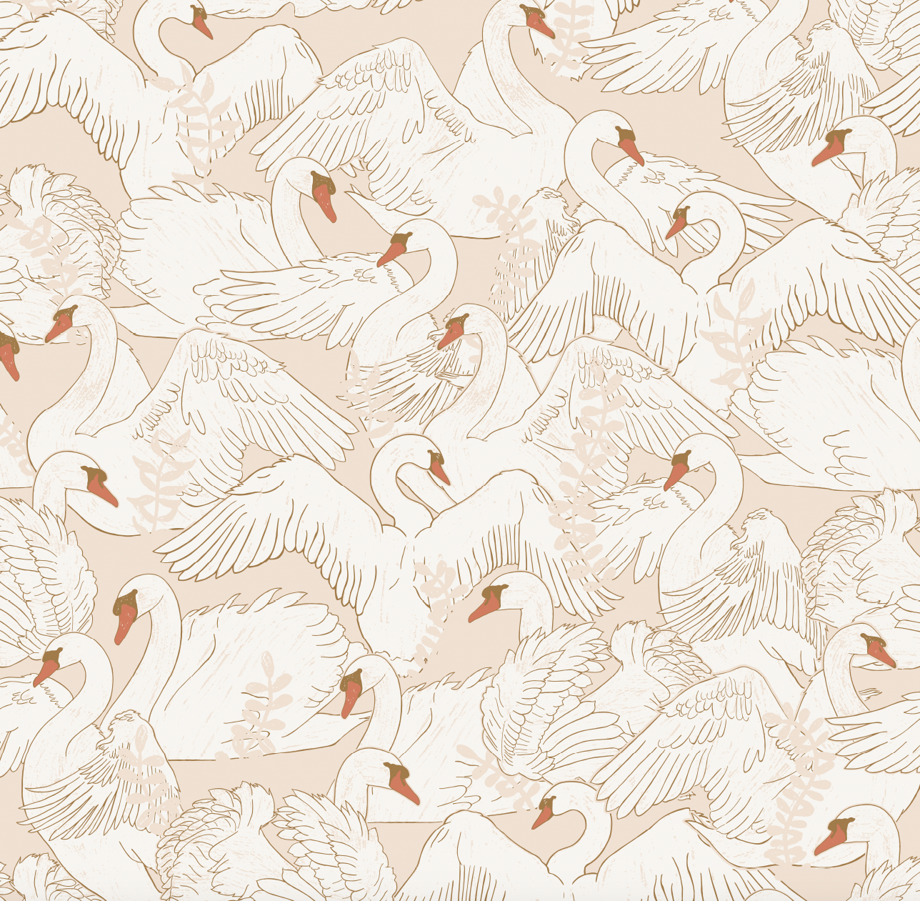 Gia Wallpaper by Brittany Polatis Design