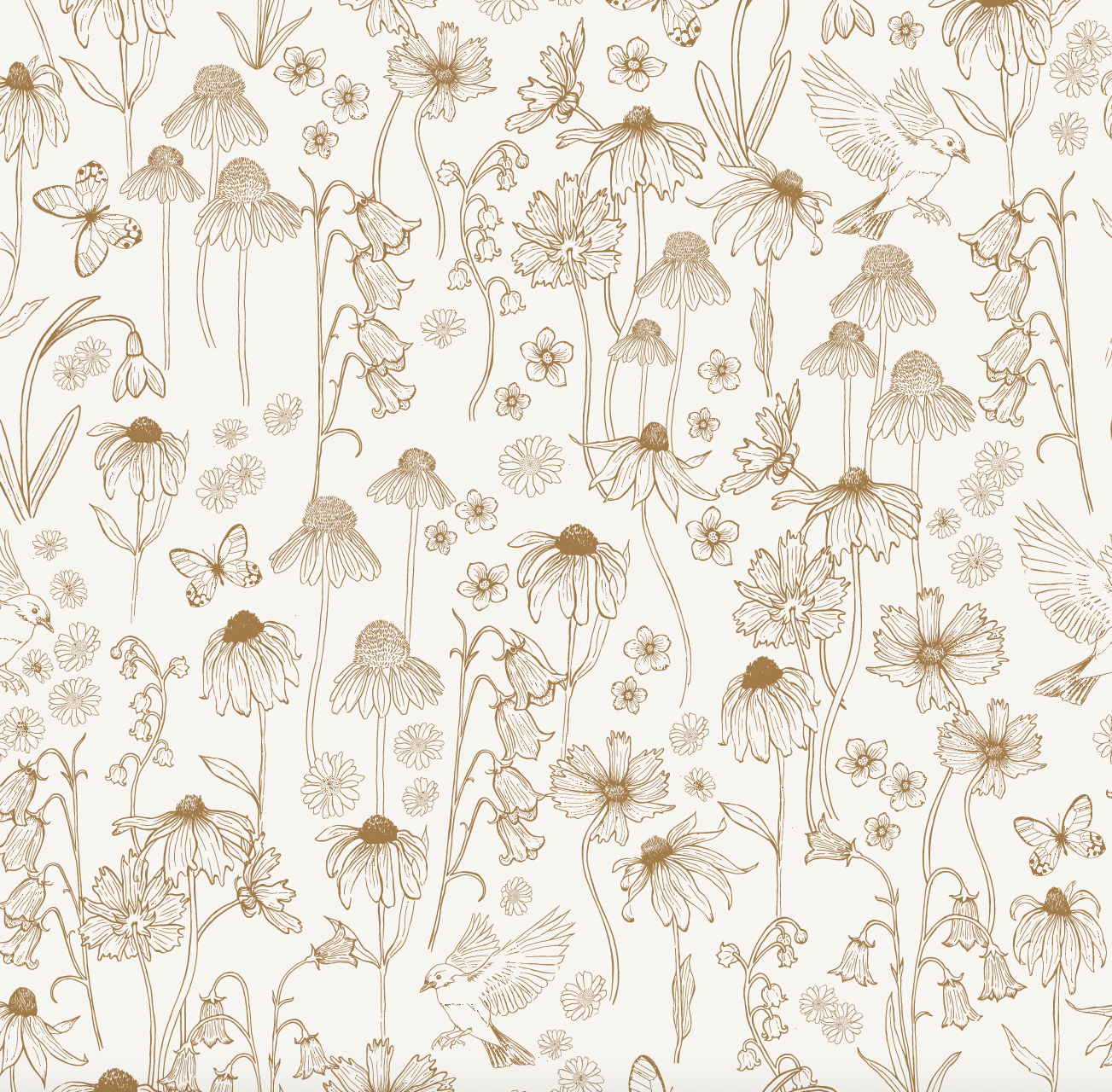 Melody Wallpaper by Brittany Polatis Design