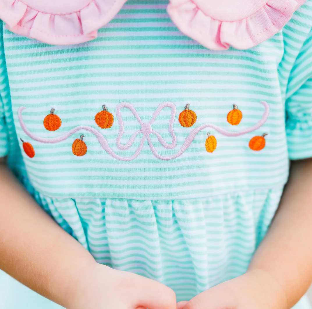 Mini Embroidery Pumpkin Bubble