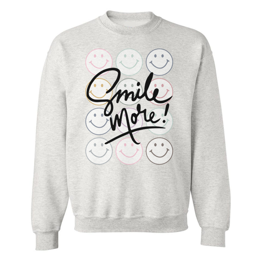 'Smile More' Crewneck Sweatshirt