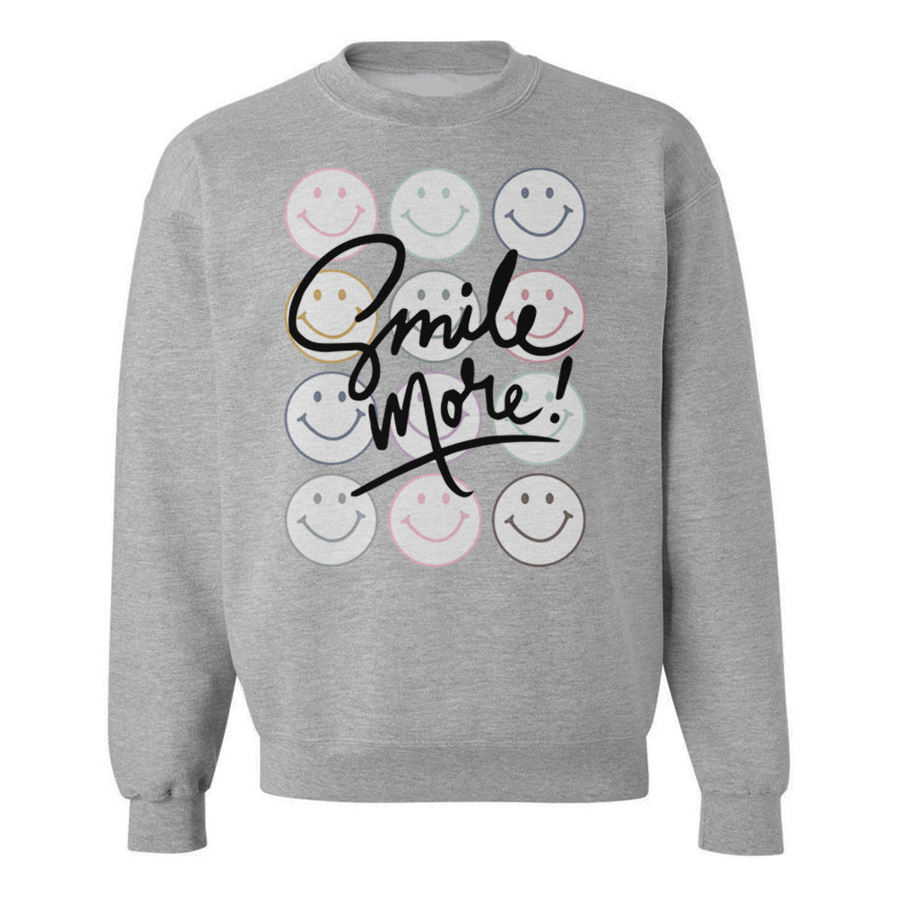 'Smile More' Crewneck Sweatshirt