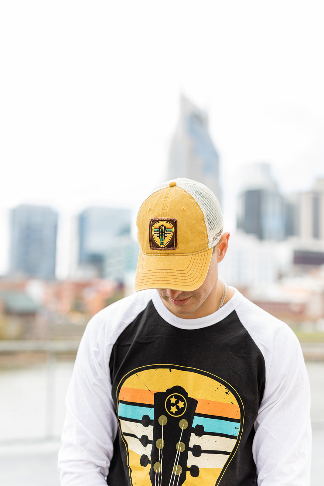 Vintage Guitar Unstructured Snapback