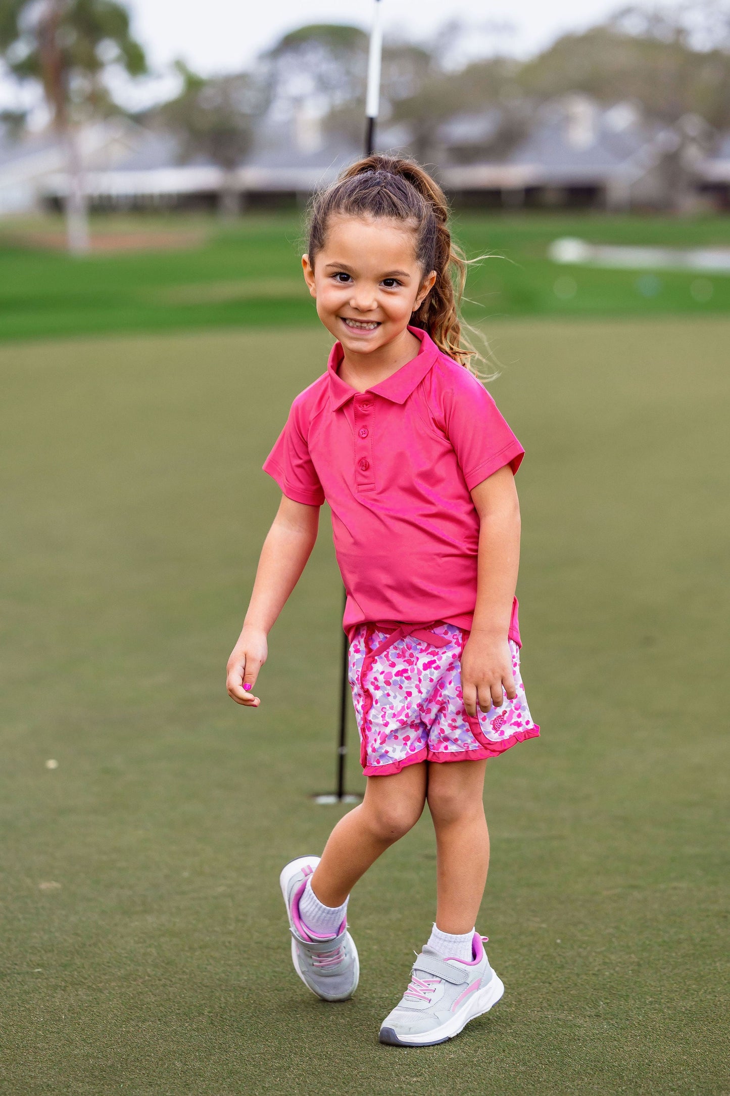 Girls Toddler Mini Sutton Shorts-Stroke of Genius Blush