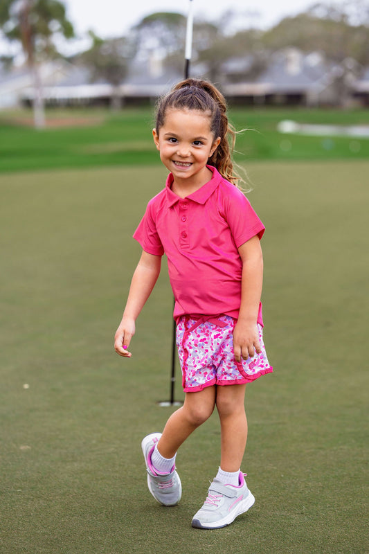 Girls Toddler Mini Sutton Shorts-Stroke of Genius Blush