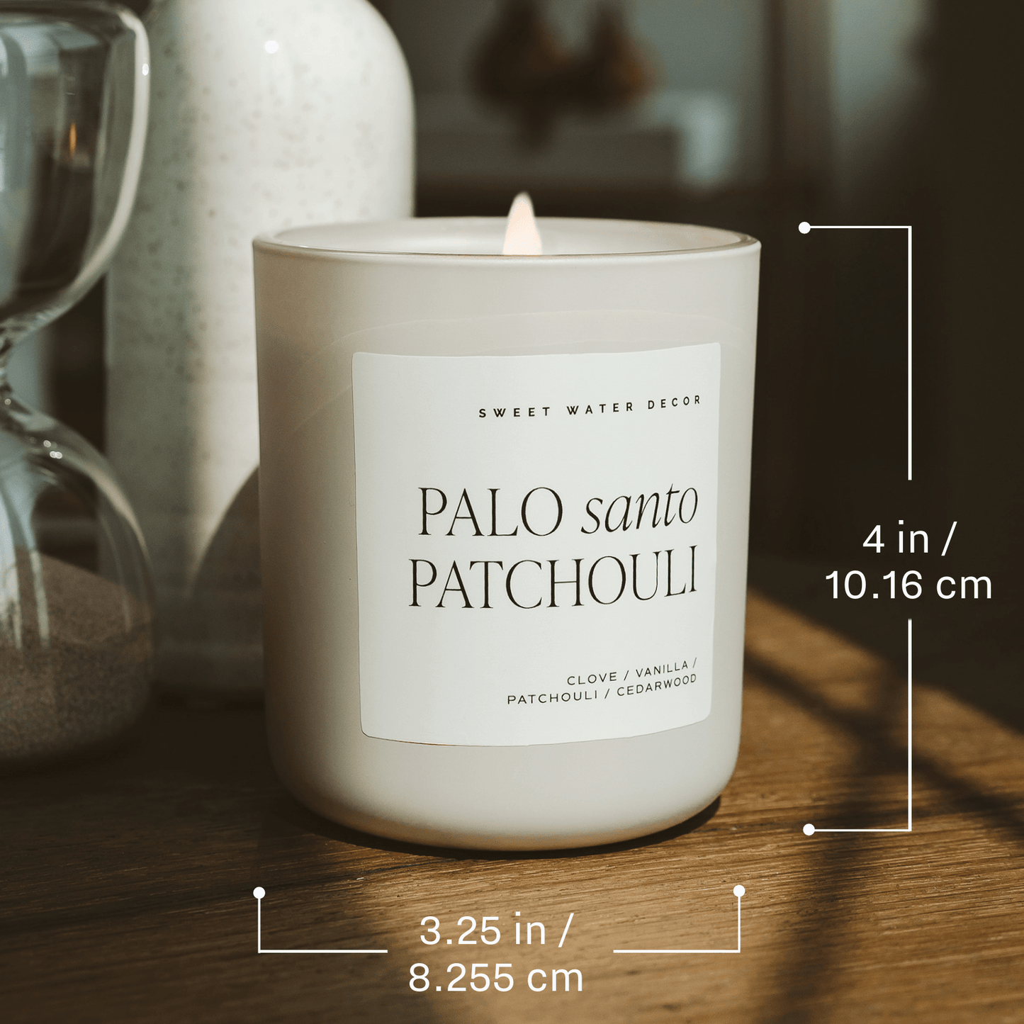 Salt and Sea Soy Candle - Tan Matte Jar - 15 oz