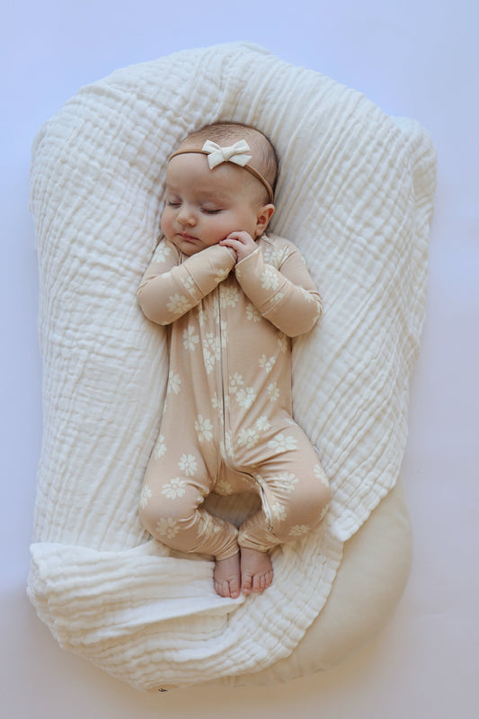 Lazy Daisy | Bamboo Zip Pajama