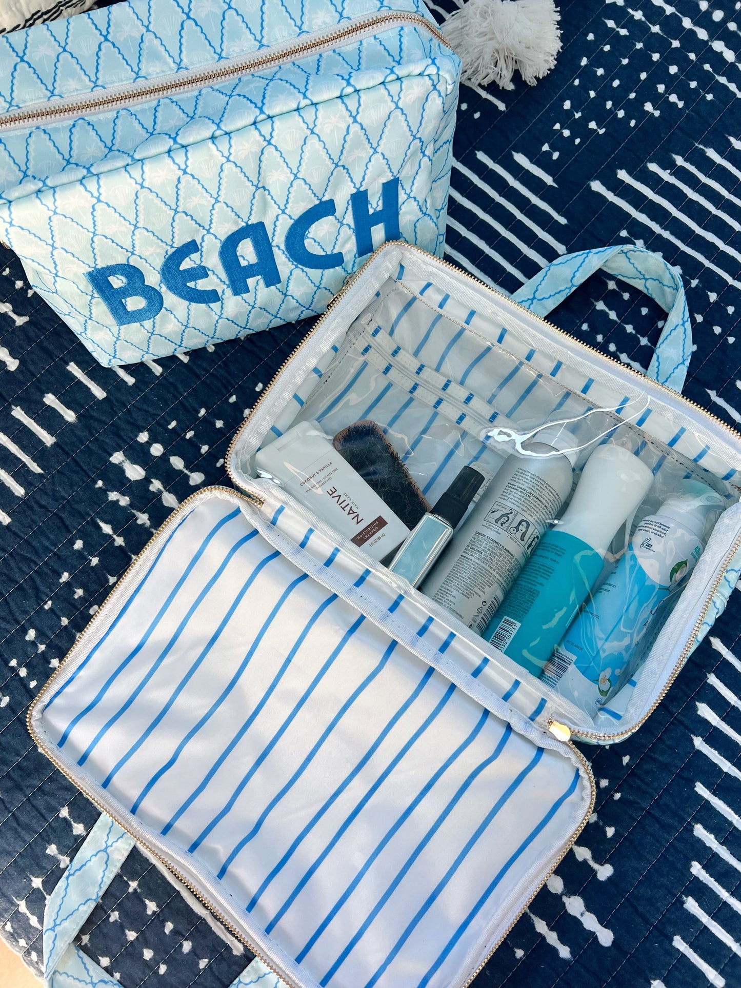 Clear Coat Toiletry Case