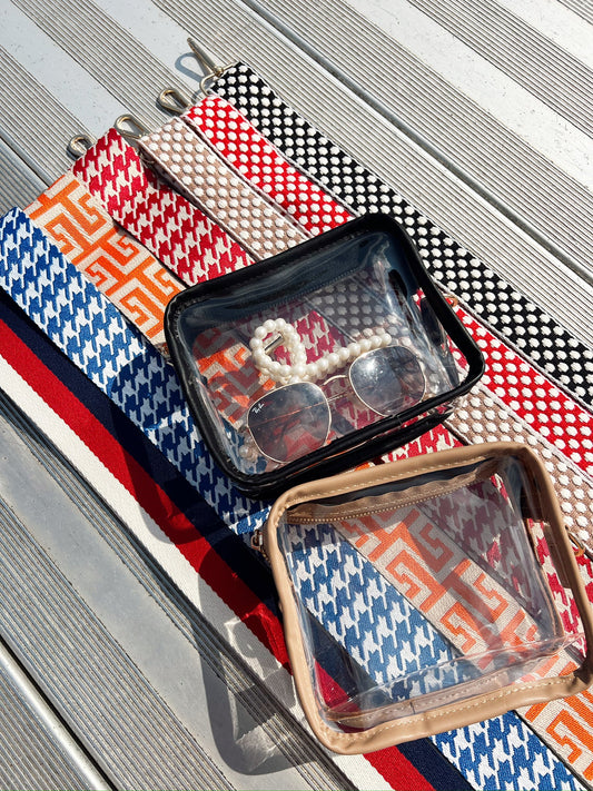 Clear Gameday + Concert Purse