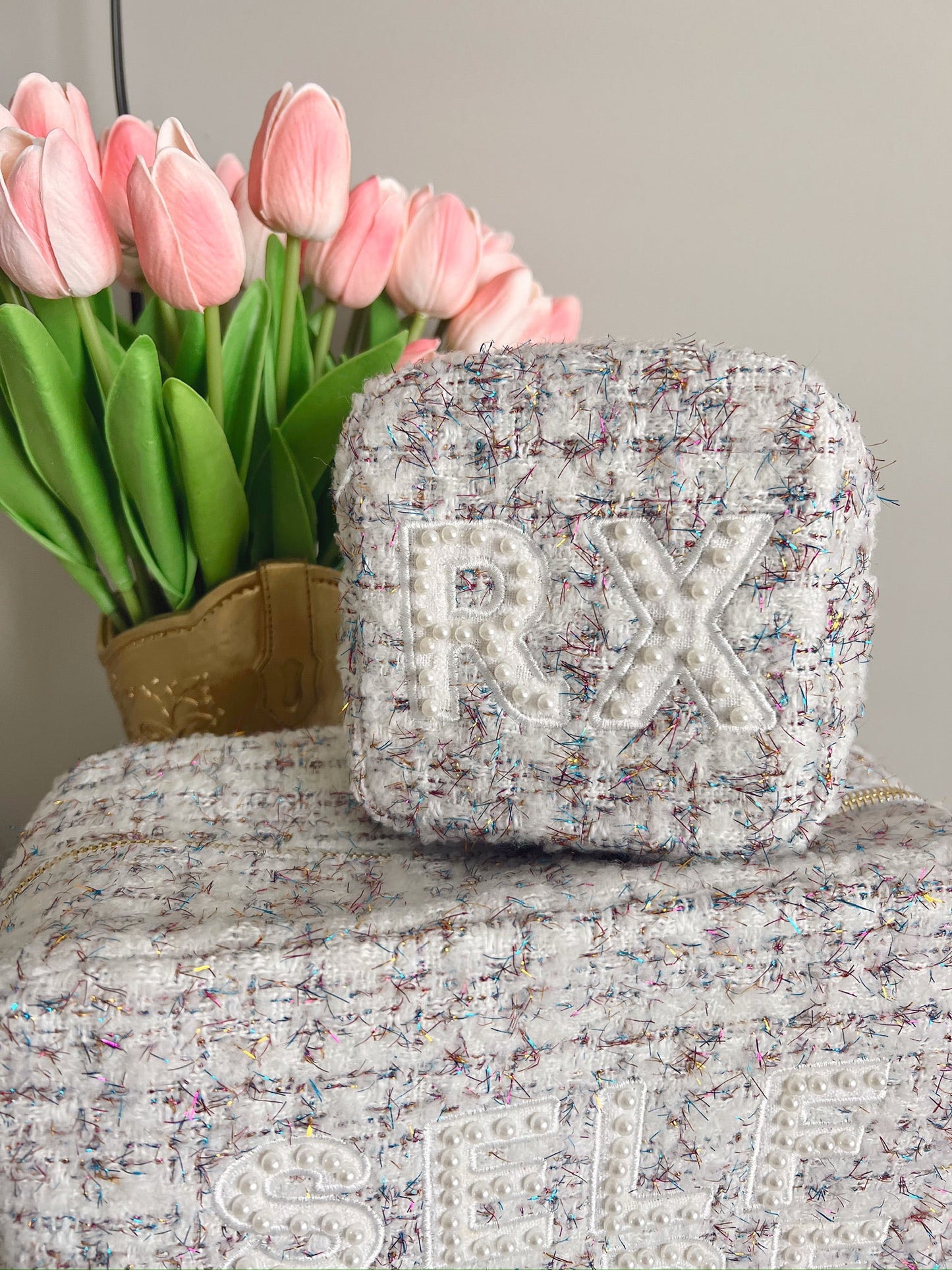 RX Mini - White Tweed