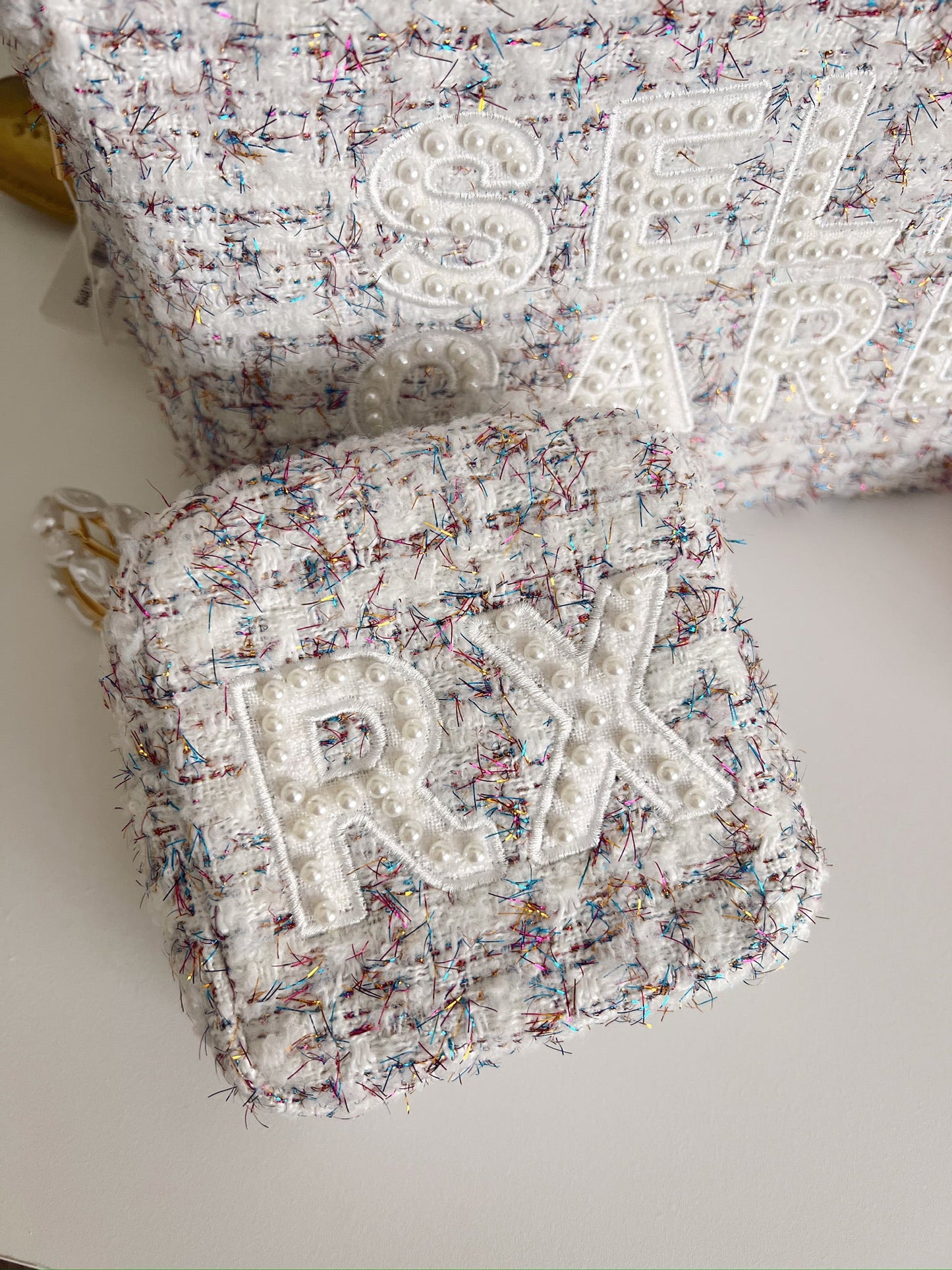 RX Mini - White Tweed