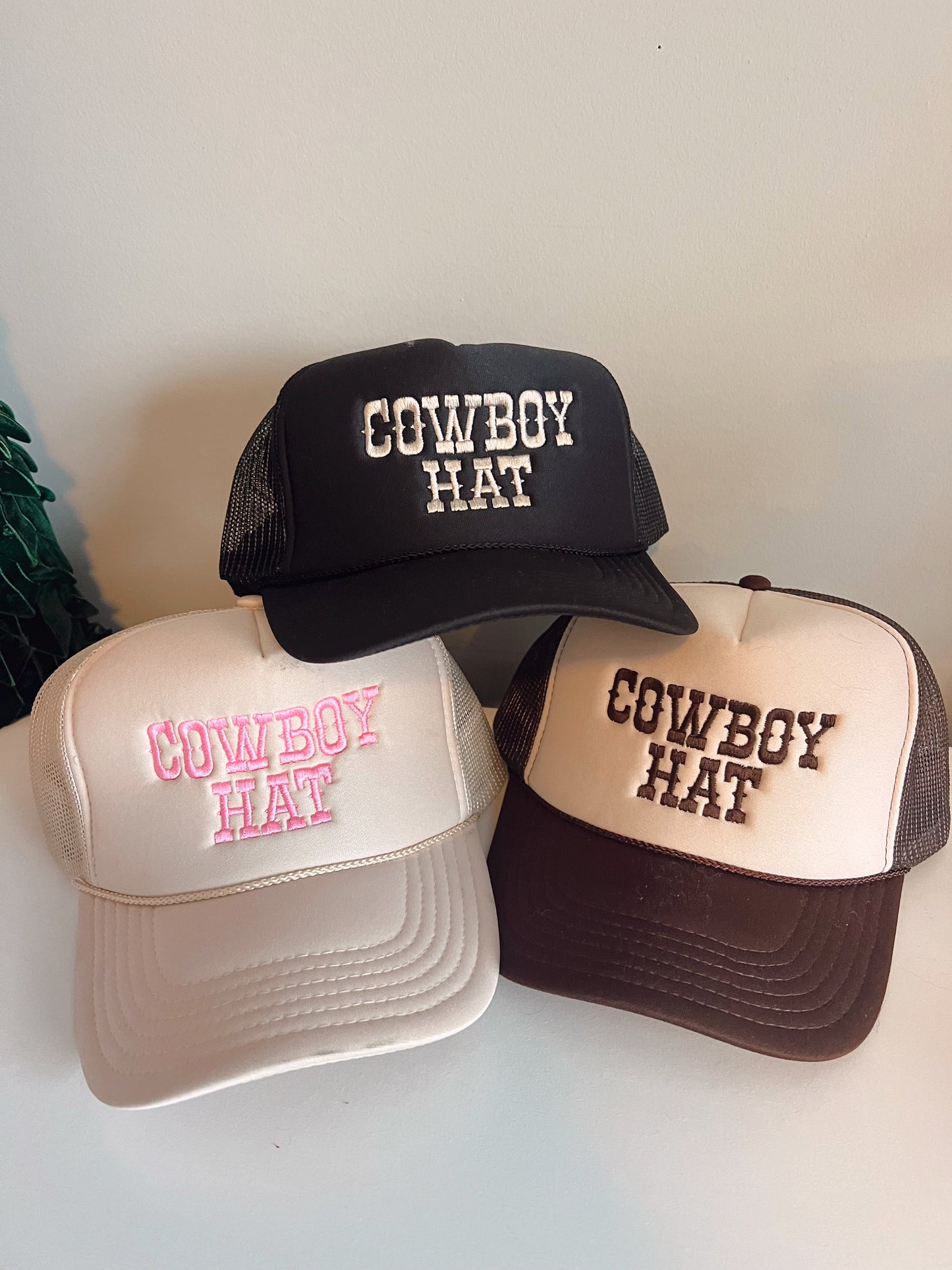 Cowboy Hat - Embroidered - PREORDER