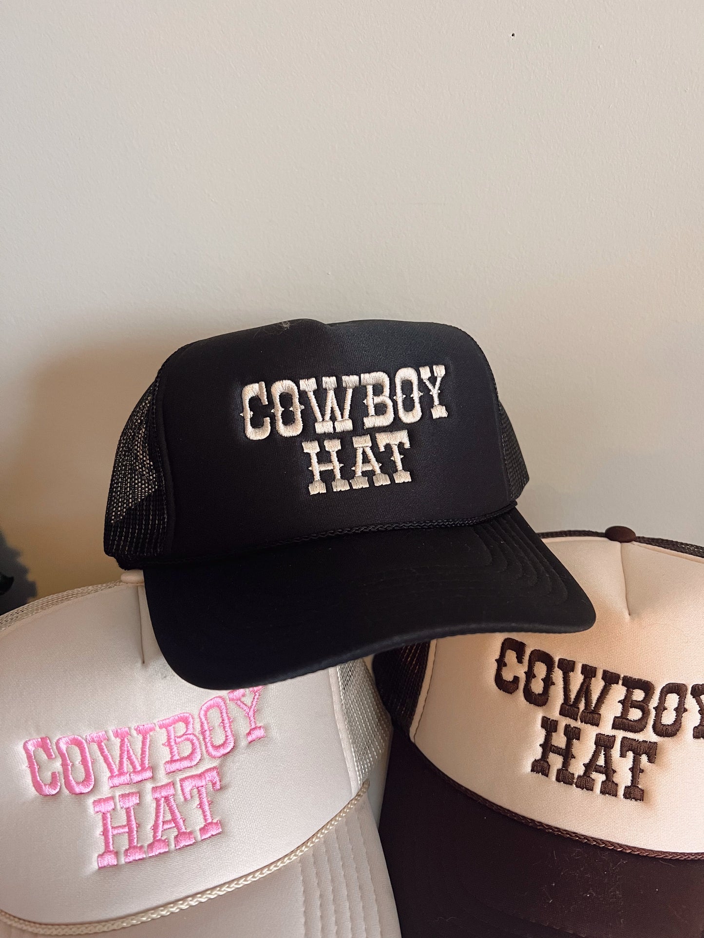 Cowboy Hat - Embroidered - PREORDER