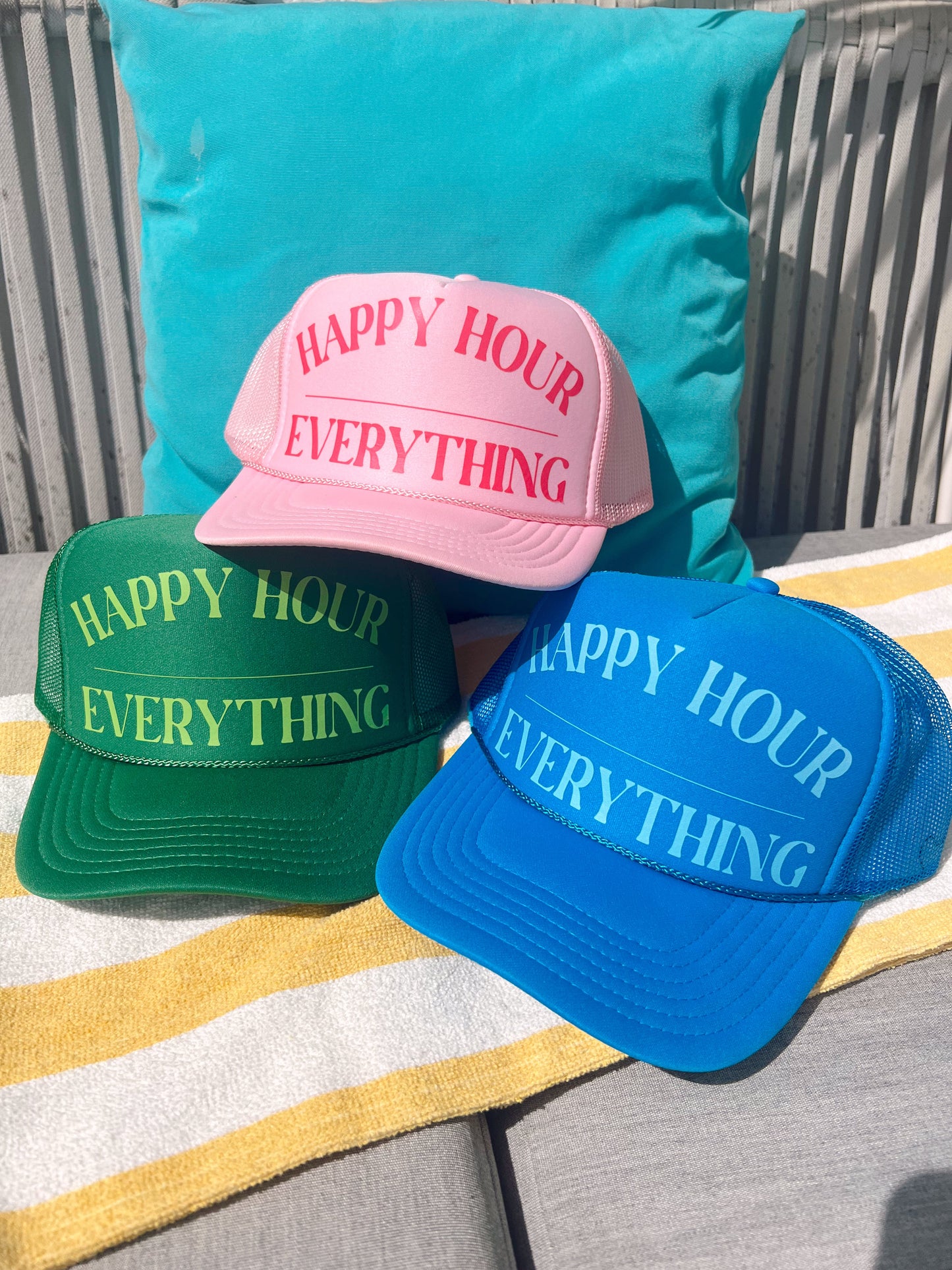 Happy Hour / Everything Trucker Hat