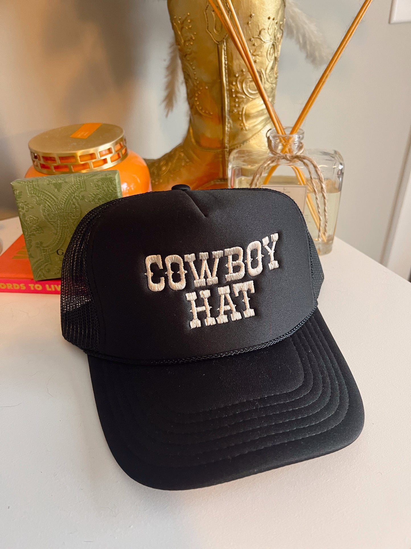 Cowboy Hat - Embroidered - PREORDER