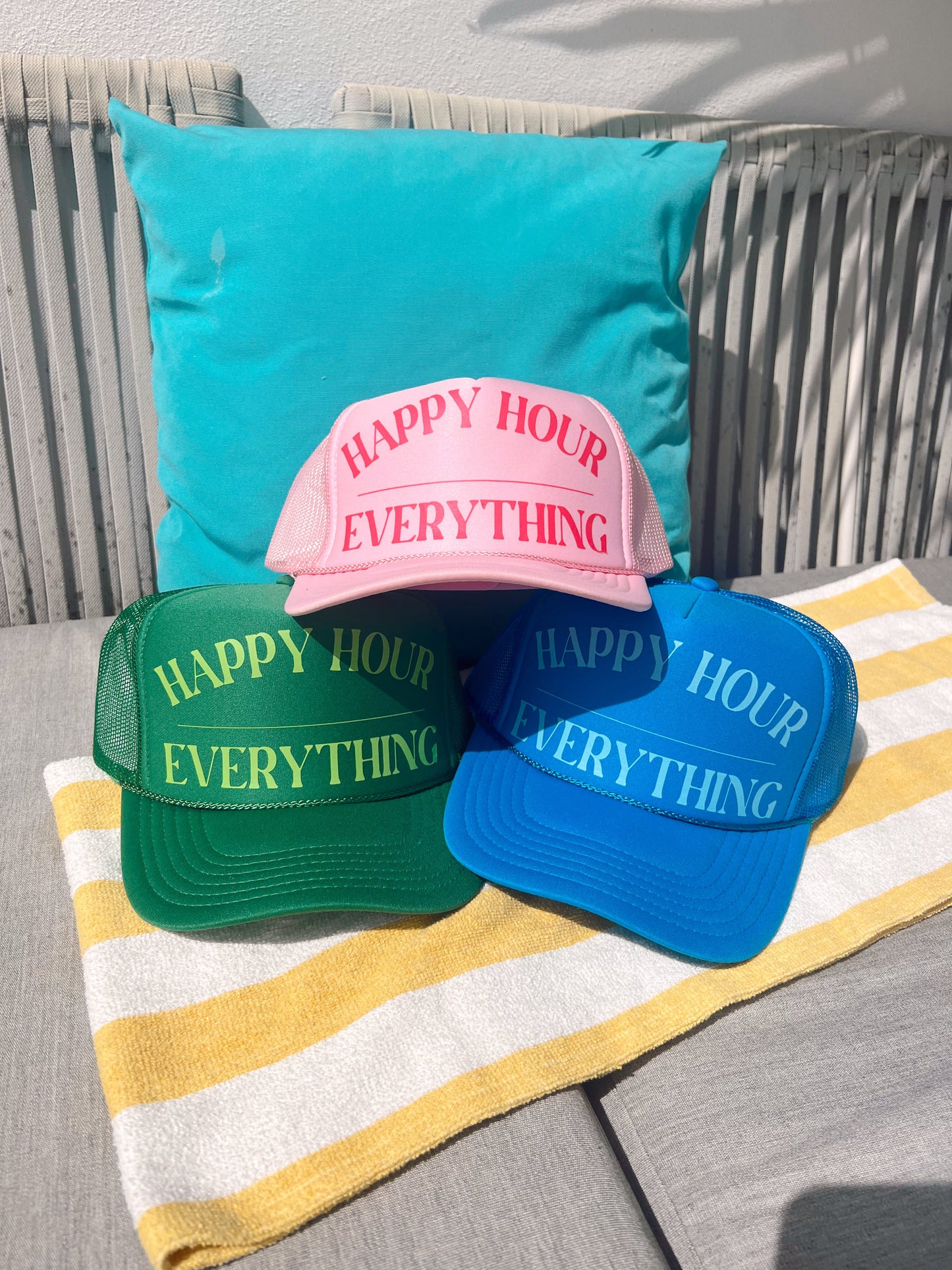 Happy Hour / Everything Trucker Hat