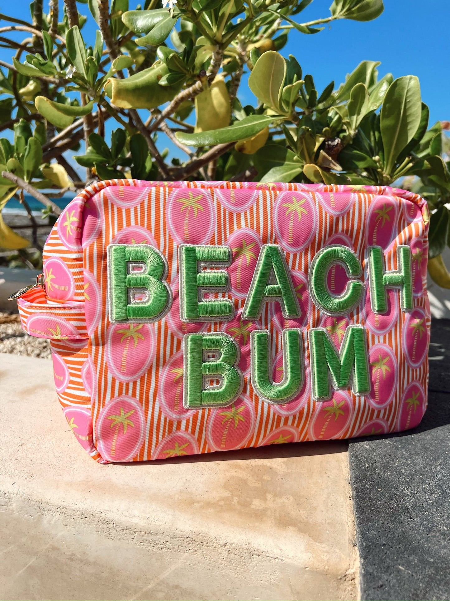 Beach Bum - Pink Palms XL