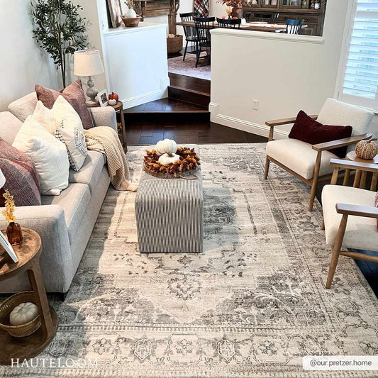 Tigried Ivory & Gray 2315 Area Rug - Clearance