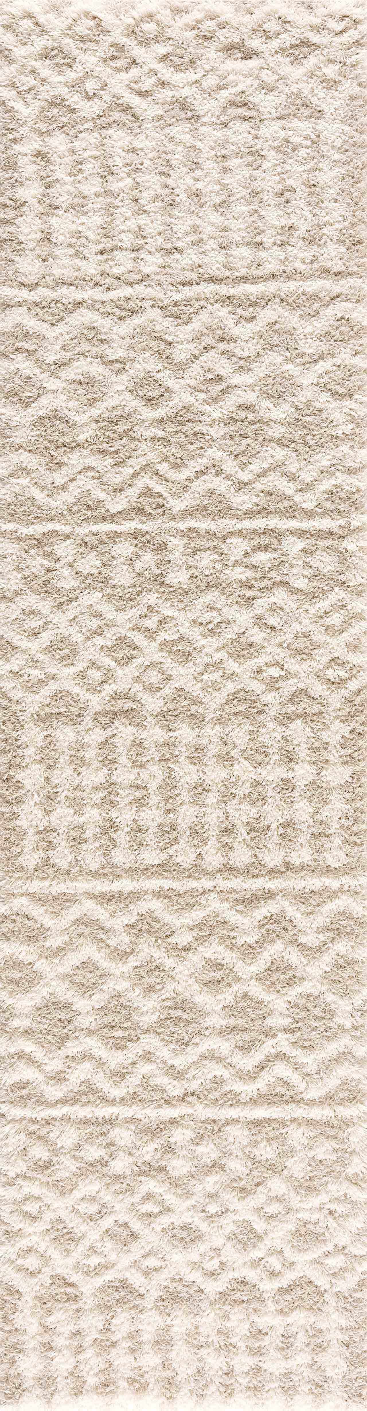 Prompton Cream Plush Area Rug