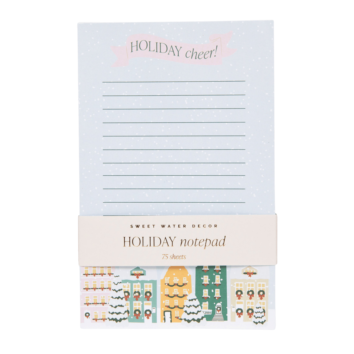 Christmas Village Notepad