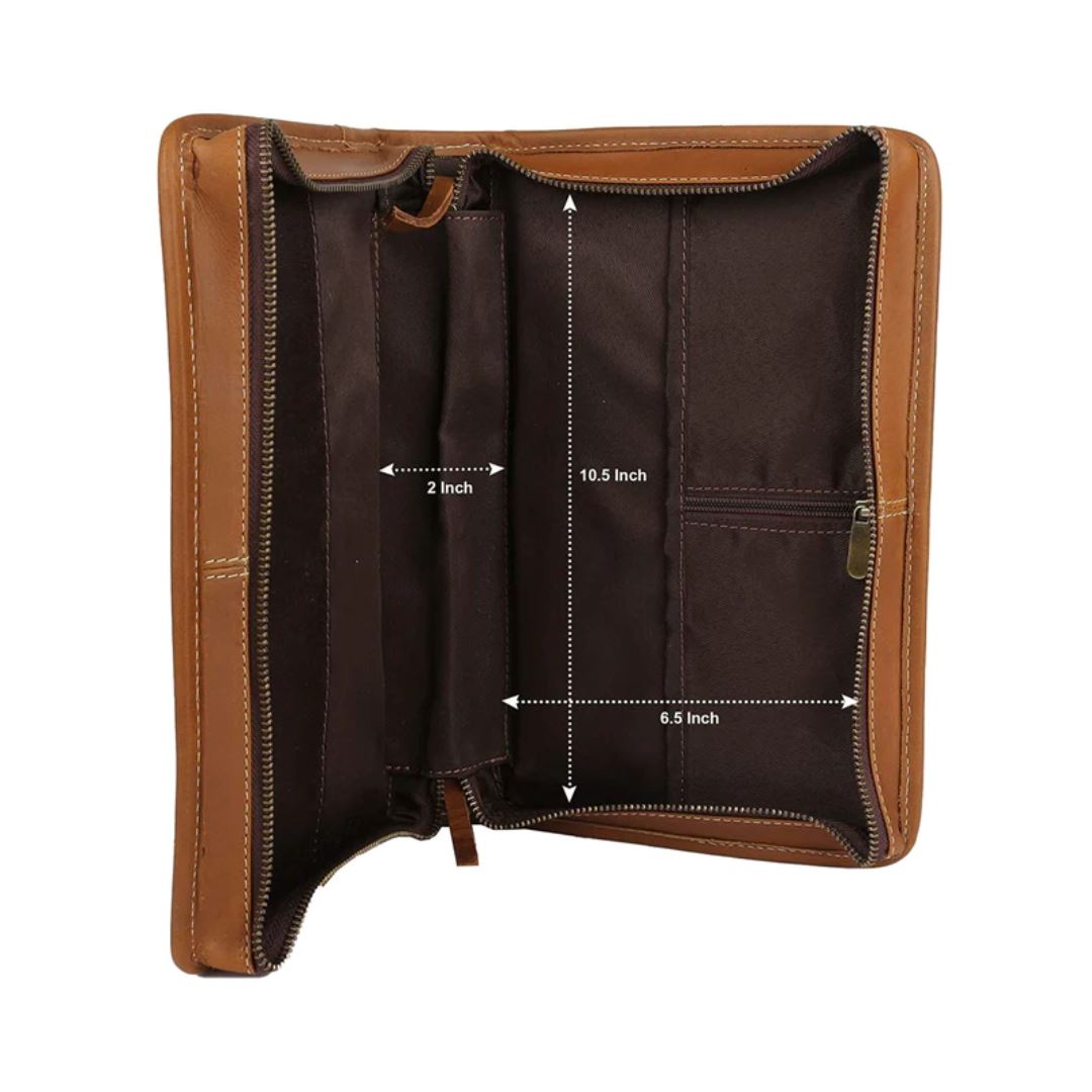 Classic Bible Leather Cover - Tan