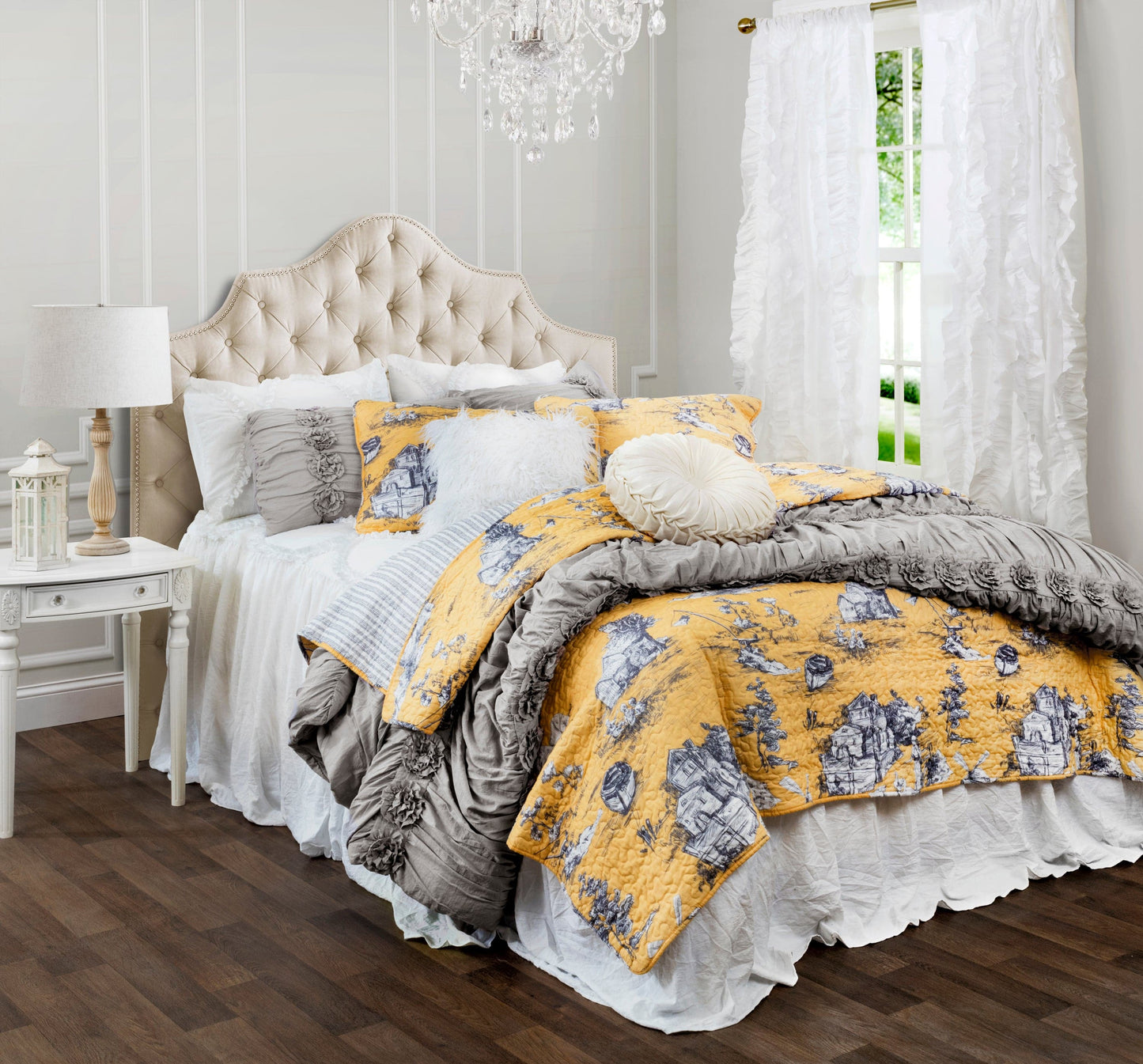 Riviera 3 Piece Bedspread Set