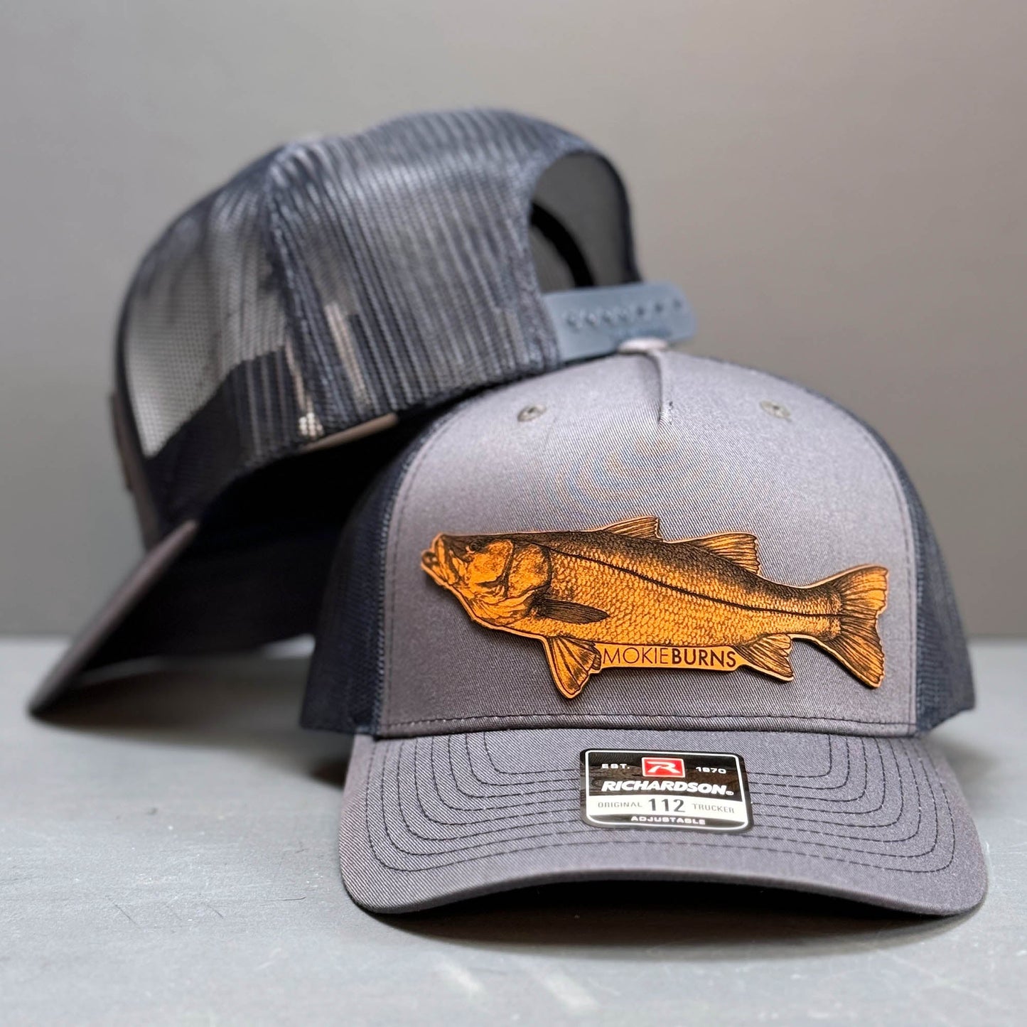 Snook Fishing Trucker Hat - Mid Profile Snapback Saltwater Fishing Gift